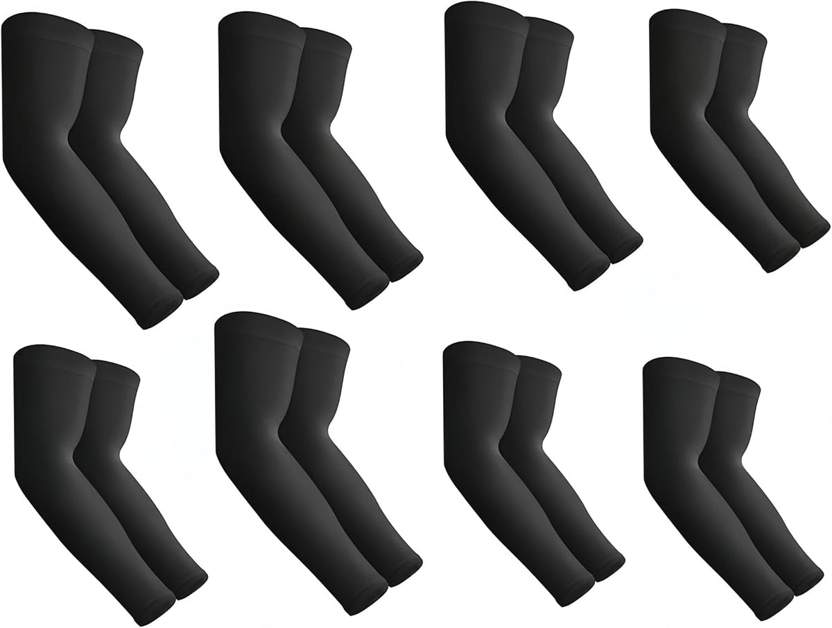 Sun Protection Cooling Arm Sleeves Compression - Tattoo Cover up - Sun Sleeves for Men Women Youth