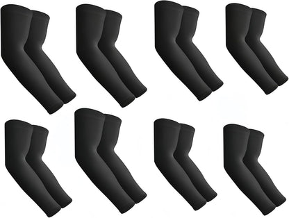 Sun Protection Cooling Arm Sleeves Compression - Tattoo Cover up - Sun Sleeves for Men Women Youth