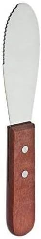 Wide Stainless Steel Spreader Kitchen Knives for Sandwiches Butter Cheese set of 2