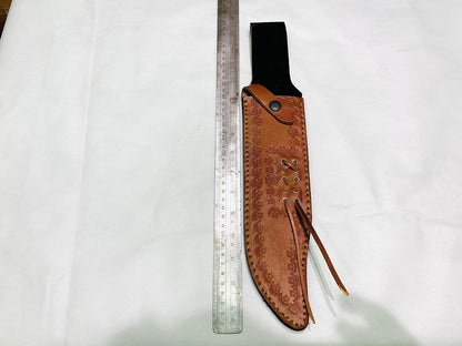 10" blade lenngth clip point bowie knife sheaths