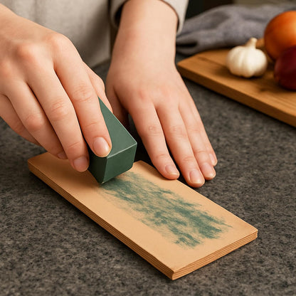 Professional Whetstone Set, Knife Sharpening Stone Kit Dual Grit Whetstone 400/1000 3000/8000 Knife Sharpener with Leather Strop