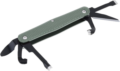 Traditional Folding Whittling Knife with 1.5in Detail Blade, Sawcut Handle, Nickel Silver Bolsters, Multi-Tool Portable Carving Tool Right Handed Carving Knife for Carving Camping EDC Outdoors