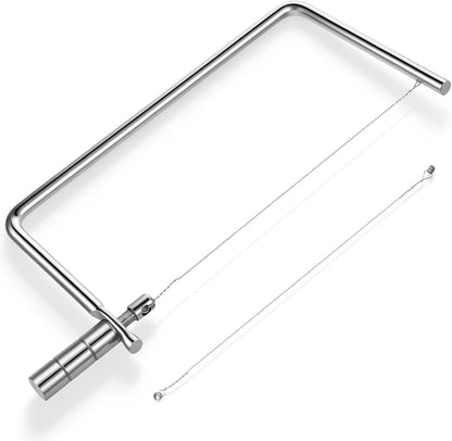 Portable Butter Slice Cheese Slicer Cheese Cutter | Stainless Steel Butter Slicer for Kitchen With 1 Extra Wire