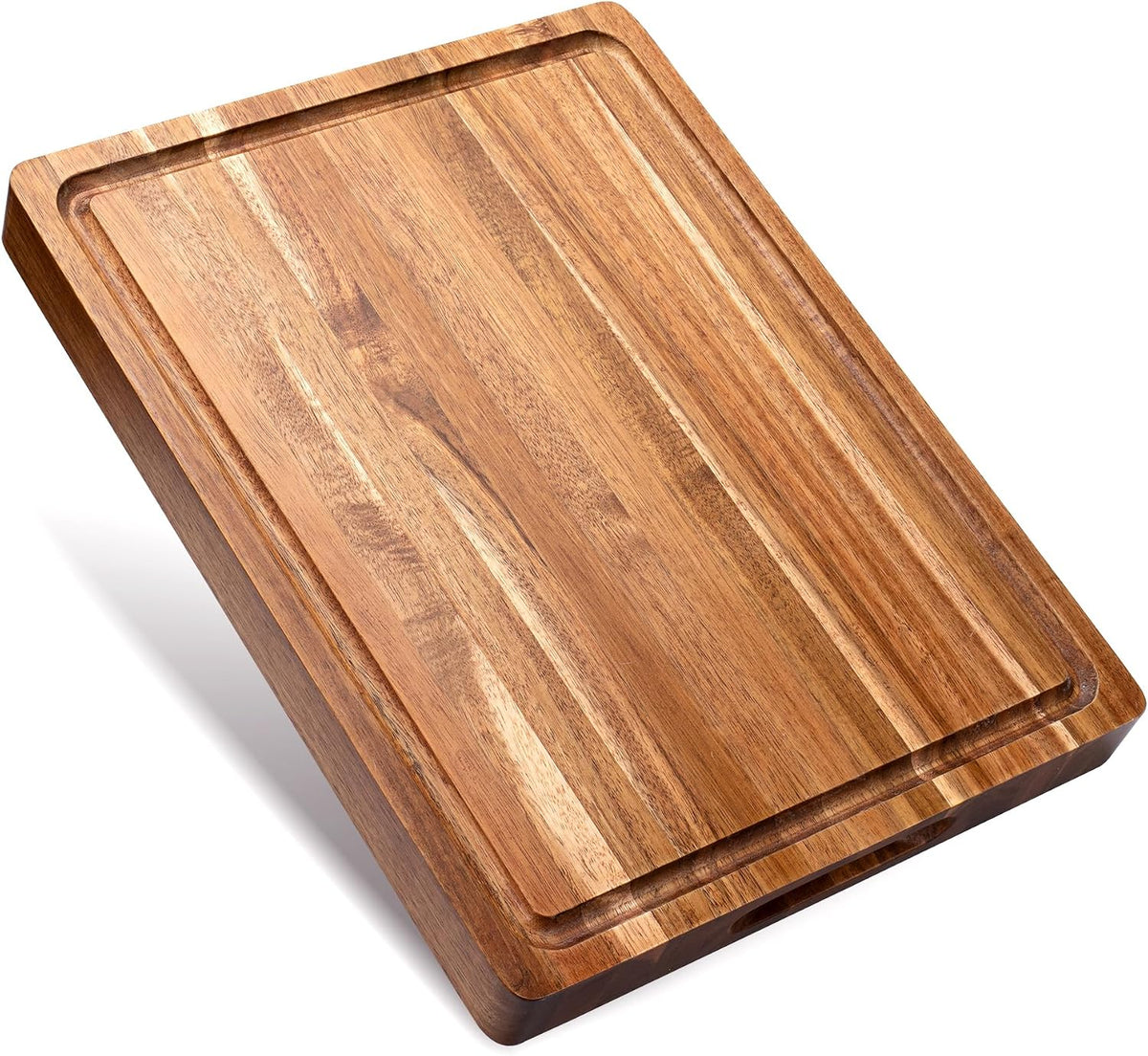 Bamboo Cutting Board Set for Kitchen, 4-Piece Labled Cuttingg Boards