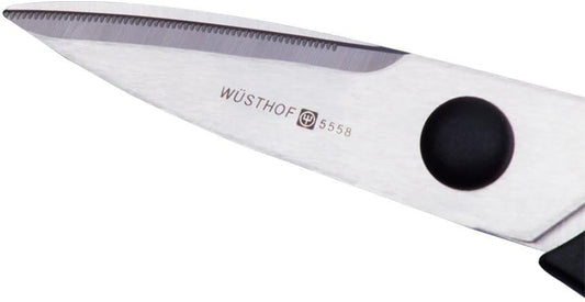 Wusthof WU5558 Kitchen Shears, 8", Black