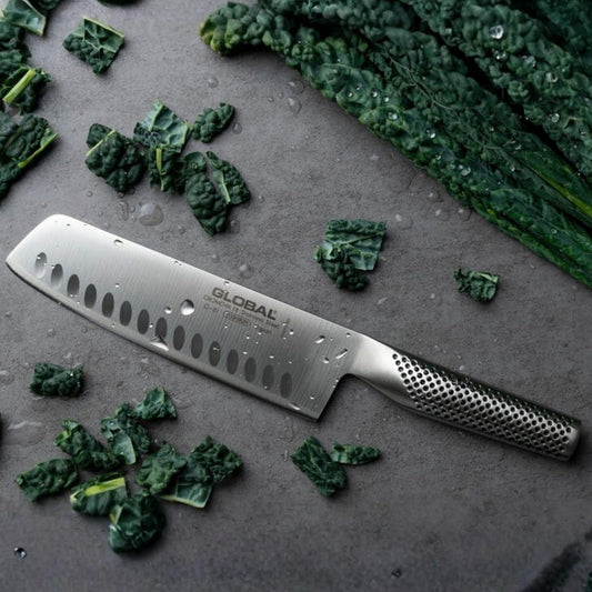 Global 7" Hollow Ground Vegetable Knife