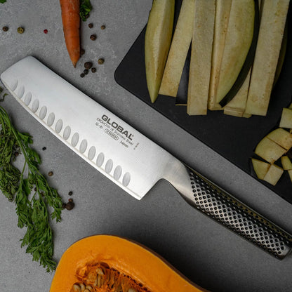 Global 7" Hollow Ground Vegetable Knife