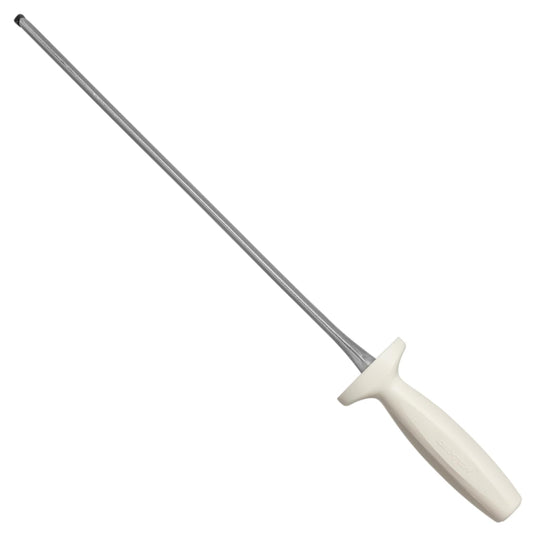 DDS-12PCP Diamond Sharpener, 12" | Wet or Dry Use with Sani-Safe Handle | Oval Medium Grit Steel for Long-Lasting Edge Maintenance | Made in USA