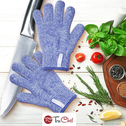 Kids Cut Resistant Gloves | Level 5 Safety for Cooking, Gardening & Whittling | Real Kitchen Protection for Kids