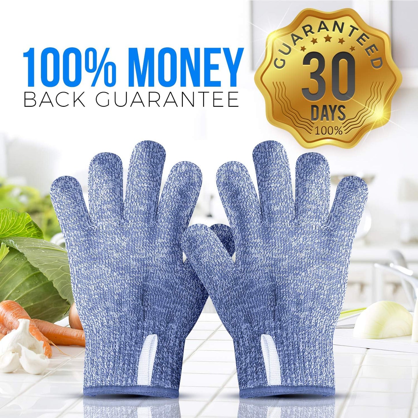 Kids Cut Resistant Gloves | Level 5 Safety for Cooking, Gardening & Whittling | Real Kitchen Protection for Kids