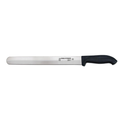 36010 12" Slicer Knife, 360 Series, High-Carbon Stainless Steel Blade, Scalloped Edge for Meat, Bread, and Vegetables, Slip-Resistant Black Handle, Made in USA
