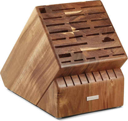 WÜSTHOF 17-Slot Acacia Knife Storage Block