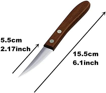 4 Pieces Kitchen Tool Vegetable DIY Carving Knives Professional Chef Knife Sharp Well Food Fruit Paring Knife