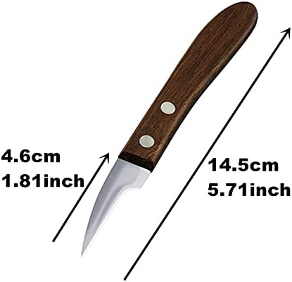 4 Pieces Kitchen Tool Vegetable DIY Carving Knives Professional Chef Knife Sharp Well Food Fruit Paring Knife