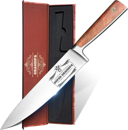 Huusk Viking Boning Knife 6 inch, Japanese Boning Knives for Meat Cutting, Full Tang Fillet Knife with Sheath, Brisket Trimming Knives for BBQ, Camping, Christmas Gift for Men and Women