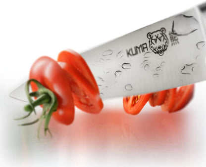 8 Inch Chef Knife, Razor Sharp Stainless Steel Blade with Gift Box | Ergonomic handle; balanced control; multipurpose prep for vegetables, herbs, fruit and boneless meats