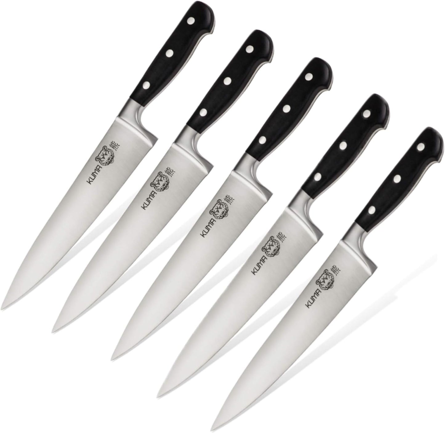 8 Inch Chef Knife, Razor Sharp Stainless Steel Blade with Gift Box | Ergonomic handle; balanced control; multipurpose prep for vegetables, herbs, fruit and boneless meats