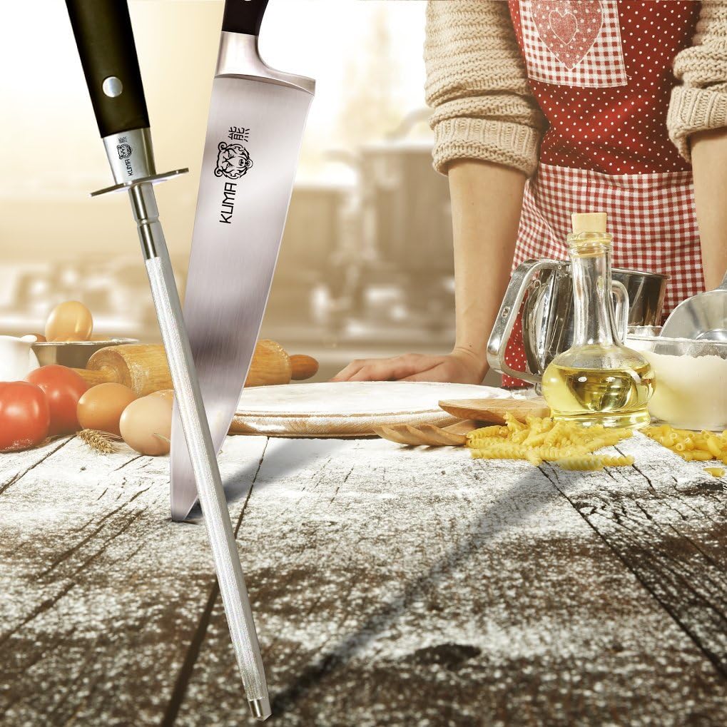 8 Inch Chef Knife, Razor Sharp Stainless Steel Blade with Gift Box | Ergonomic handle; balanced control; multipurpose prep for vegetables, herbs, fruit and boneless meats