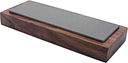 Diamond Stone, Fine, 2 in. x 6 in, Walnut Pedestal