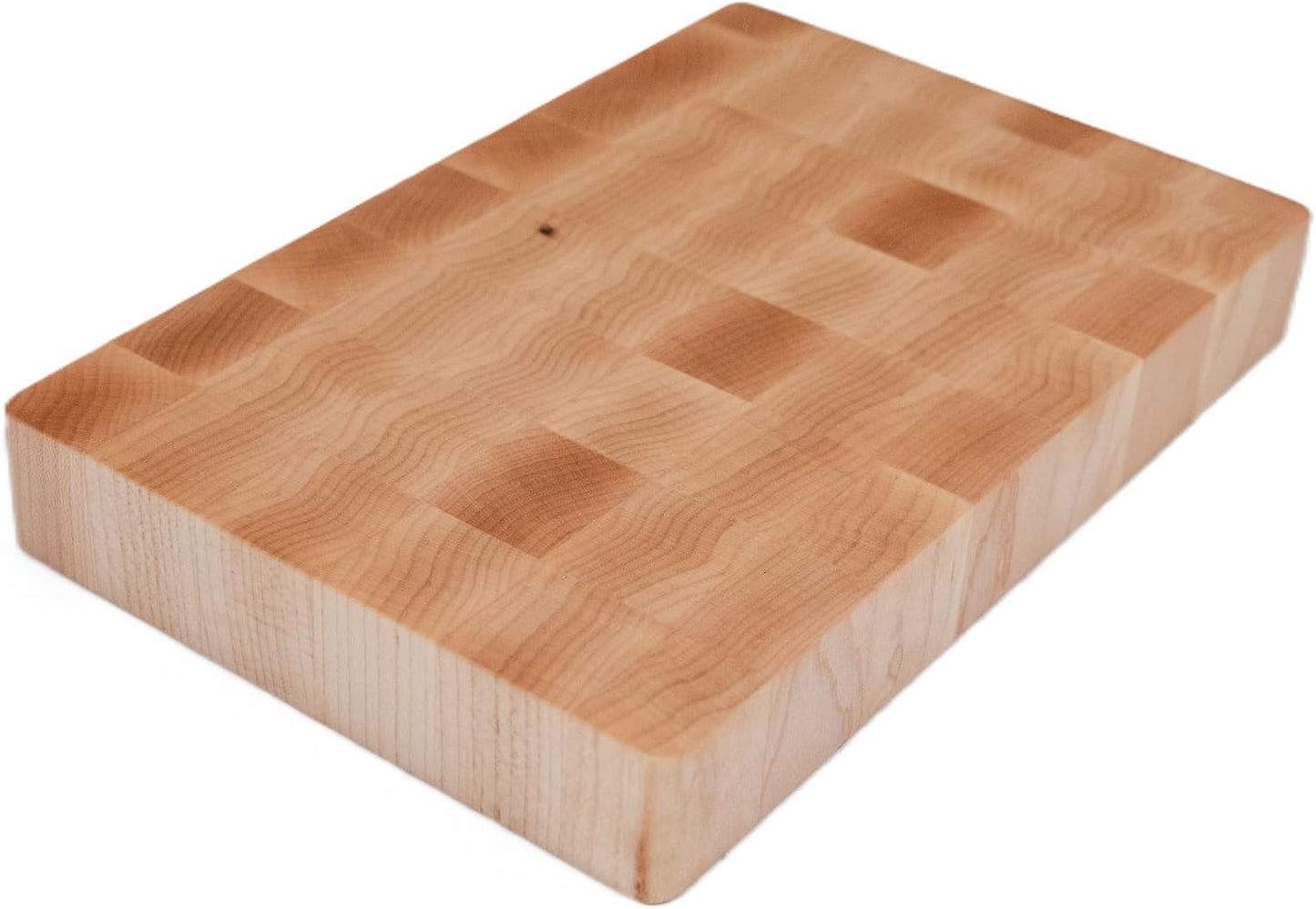 Mini 6"x9" American Maple End Grain Cutting Board Handmade in USA, Premium, Small Butcher Block for Kitchen