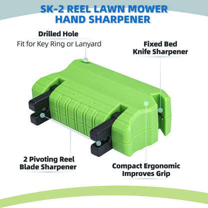 Reel Mower Blade Sharpener Kit - Orange