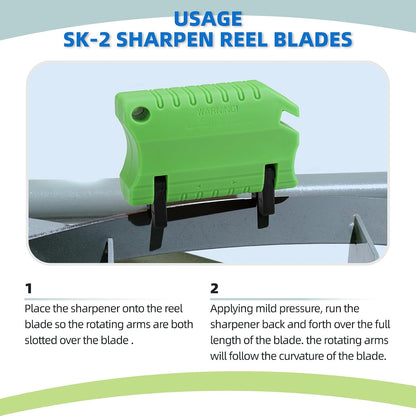 Reel Mower Blade Sharpener Kit - Orange
