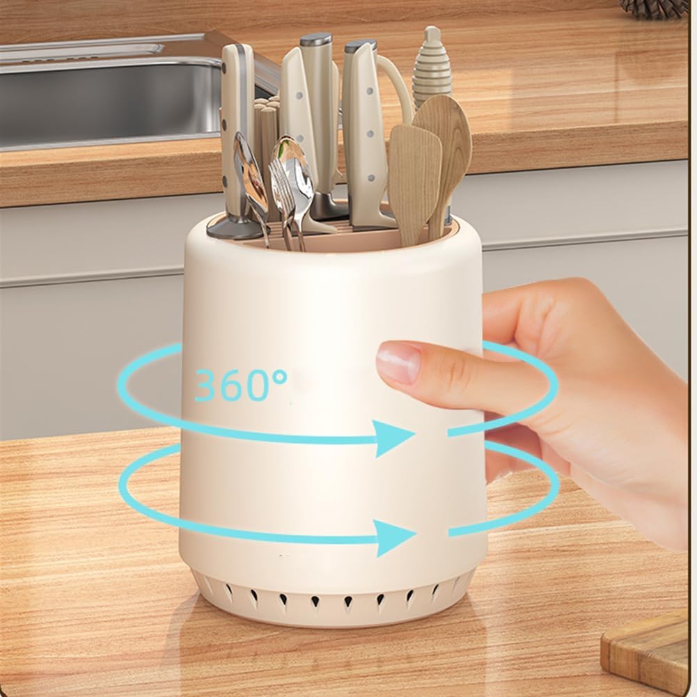 Universal Knife Holder,Knife Block Without Knives,Detachable Knife Holder for Protecting Blade Space Saver,Knife Storage Holder,Black