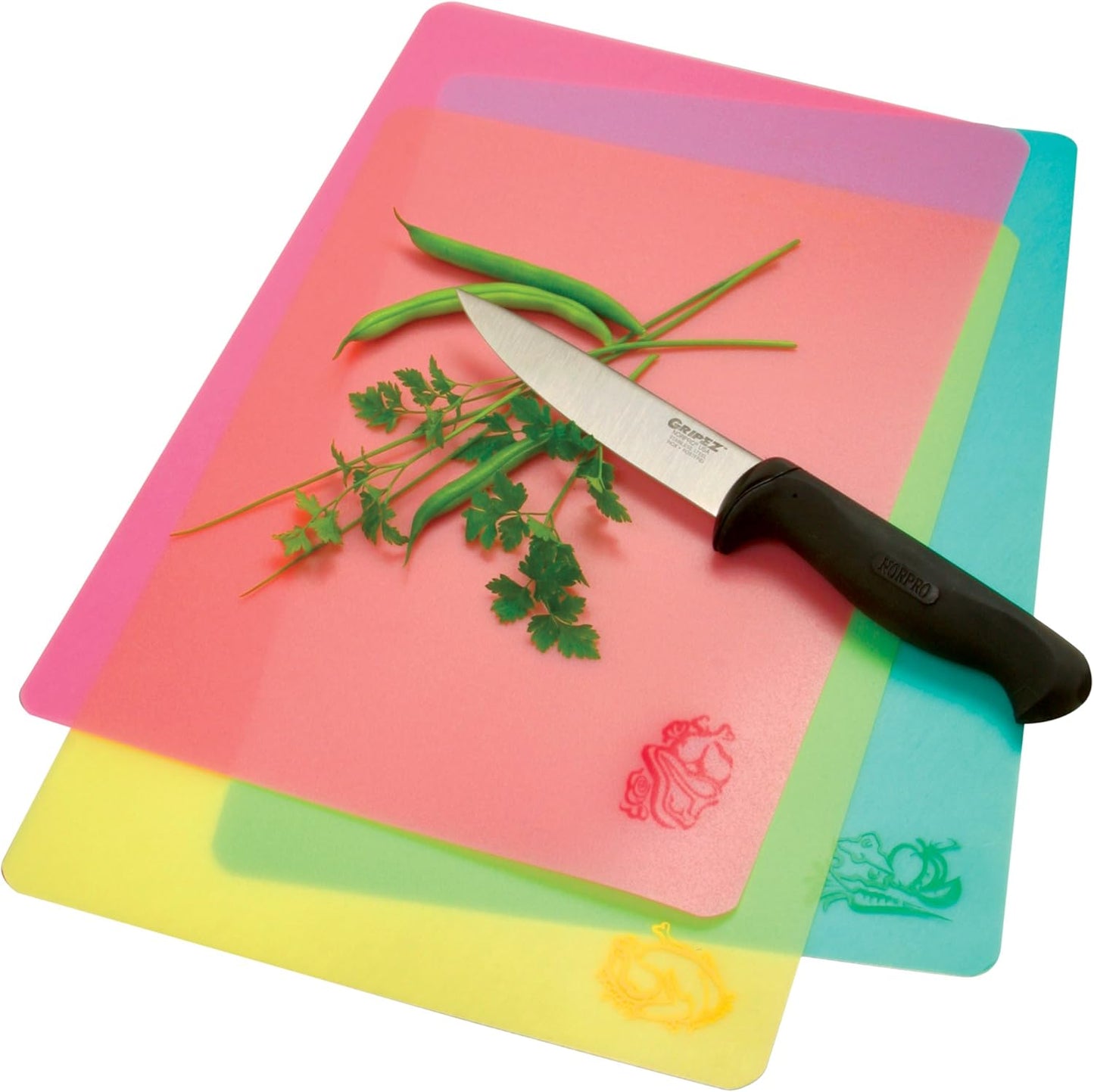 Cut N' Slice Flexible Cutting Boards, Set of 3