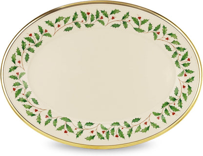 Hosting the Holidays Christmas Cheese Plate and Knife Set