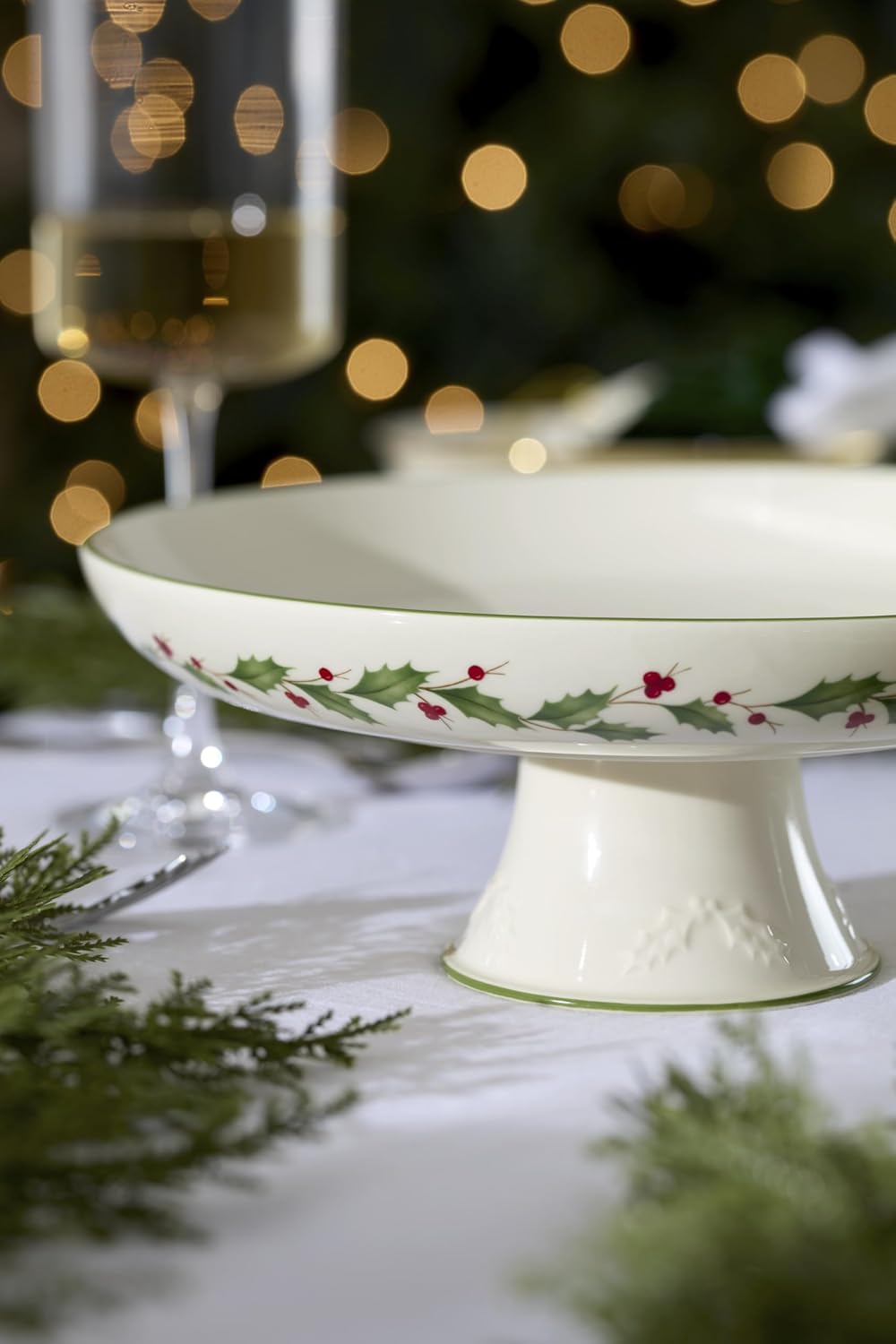 Hosting the Holidays Christmas Cheese Plate and Knife Set