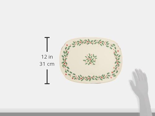 Hosting the Holidays Christmas Cheese Plate and Knife Set