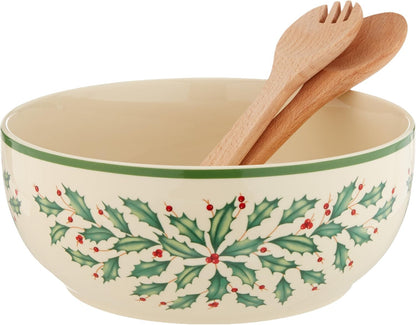 Hosting the Holidays Christmas Cheese Plate and Knife Set