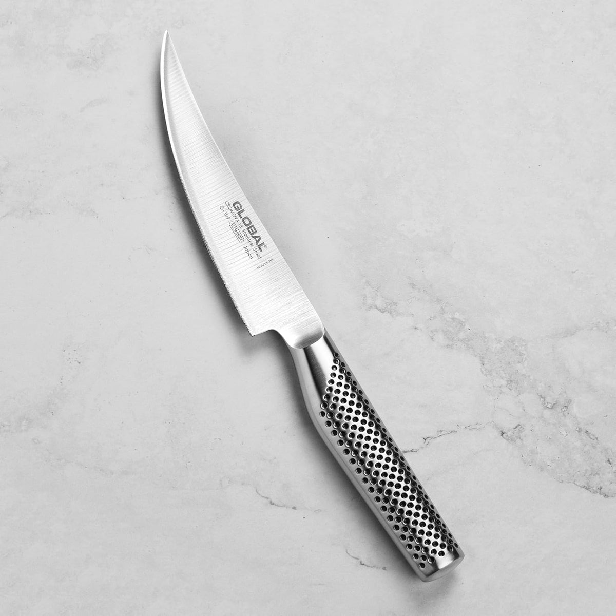 Global Model X 6" Curved Boning Knife - Made in Japan - Meat Trimming & Fish Fillet Knife