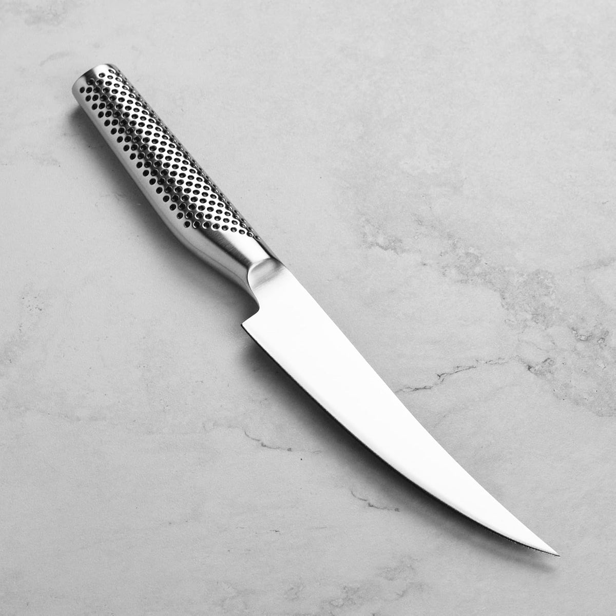 Global Model X 6" Curved Boning Knife - Made in Japan - Meat Trimming & Fish Fillet Knife