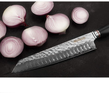 10" Kiritsuke Chef Knife - Damascus Slicer