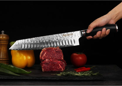 10" Kiritsuke Chef Knife - Damascus Slicer