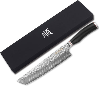 10" Kiritsuke Chef Knife - Damascus Slicer
