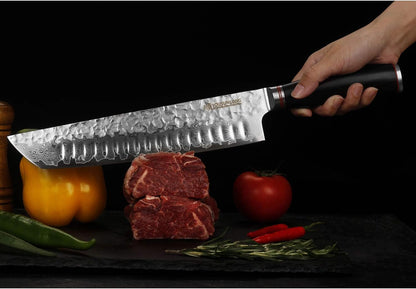 10" Kiritsuke Chef Knife - Damascus Slicer