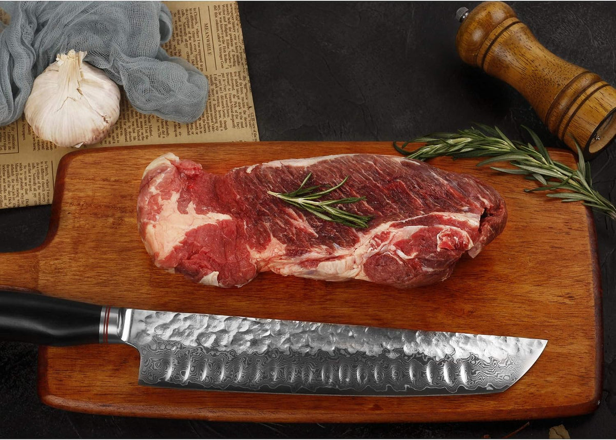 10" Kiritsuke Chef Knife - Damascus Slicer