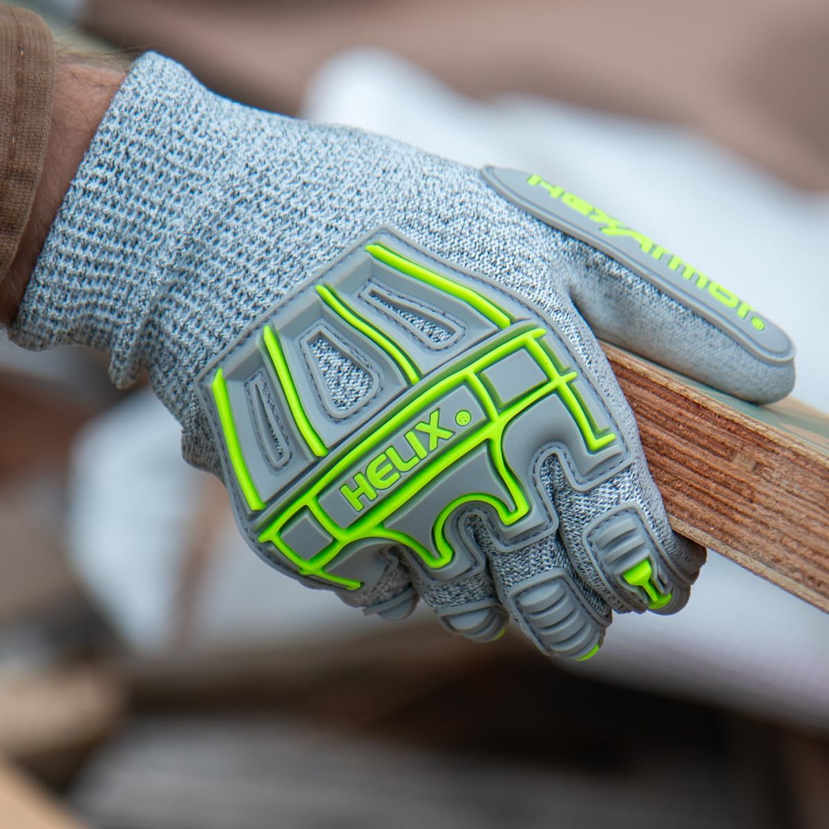 General-Purpose | Abrasion and Cut-Resistant | Breathable | Safety Work Gloves | Helix Series