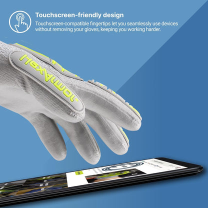 General-Purpose | Abrasion and Cut-Resistant | Breathable | Safety Work Gloves | Helix Series