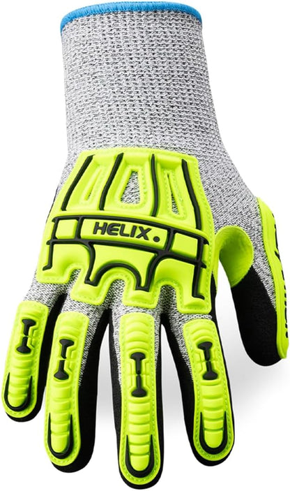 General-Purpose | Abrasion and Cut-Resistant | Breathable | Safety Work Gloves | Helix Series