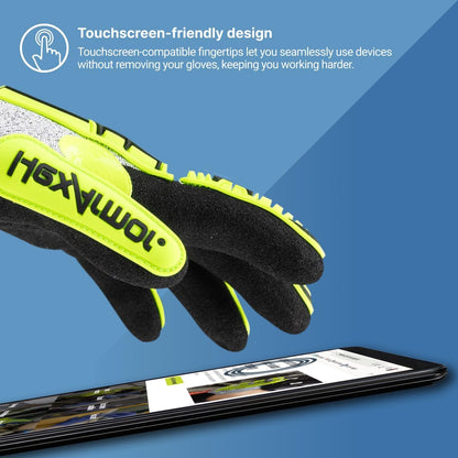 General-Purpose | Abrasion and Cut-Resistant | Breathable | Safety Work Gloves | Helix Series