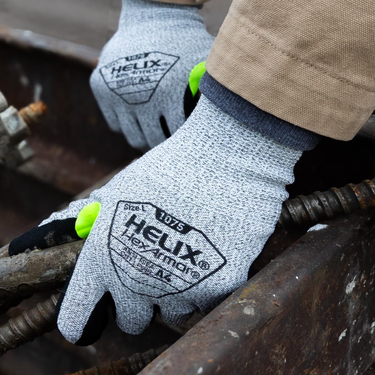 General-Purpose | Abrasion and Cut-Resistant | Breathable | Safety Work Gloves | Helix Series