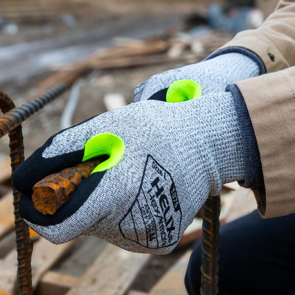 General-Purpose | Abrasion and Cut-Resistant | Breathable | Safety Work Gloves | Helix Series