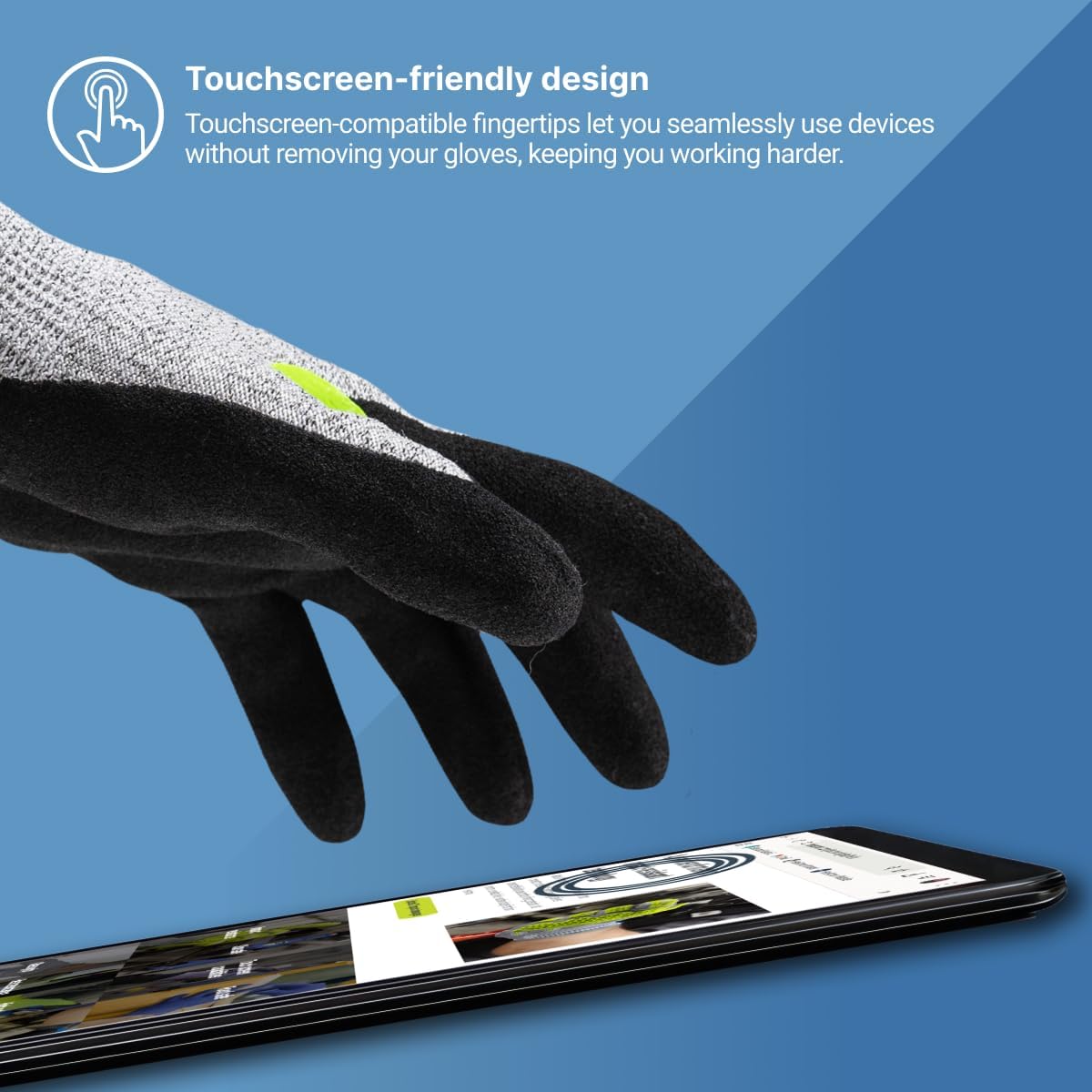 General-Purpose | Abrasion and Cut-Resistant | Breathable | Safety Work Gloves | Helix Series