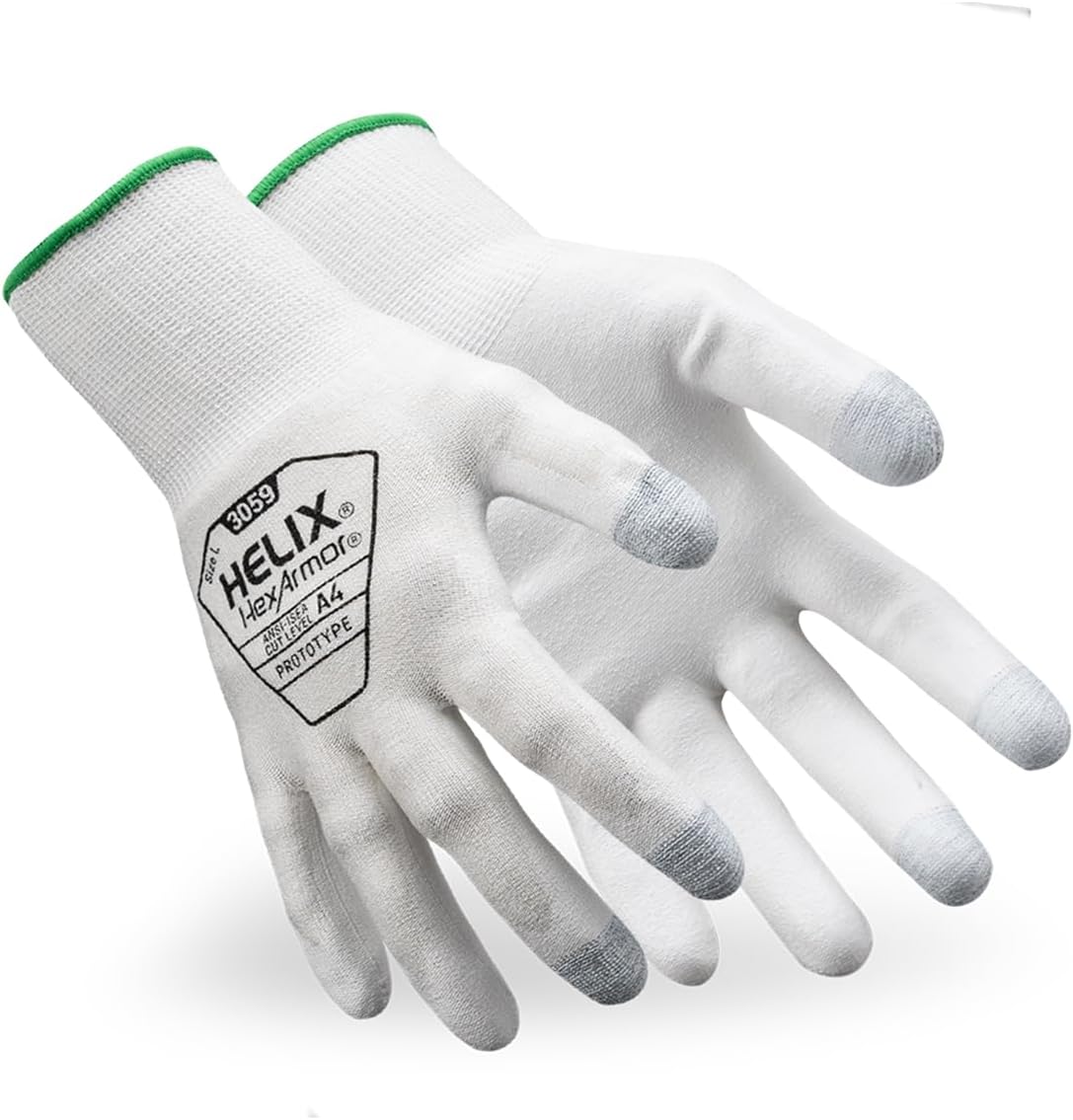 General-Purpose | Abrasion and Cut-Resistant | Breathable | Safety Work Gloves | Helix Series