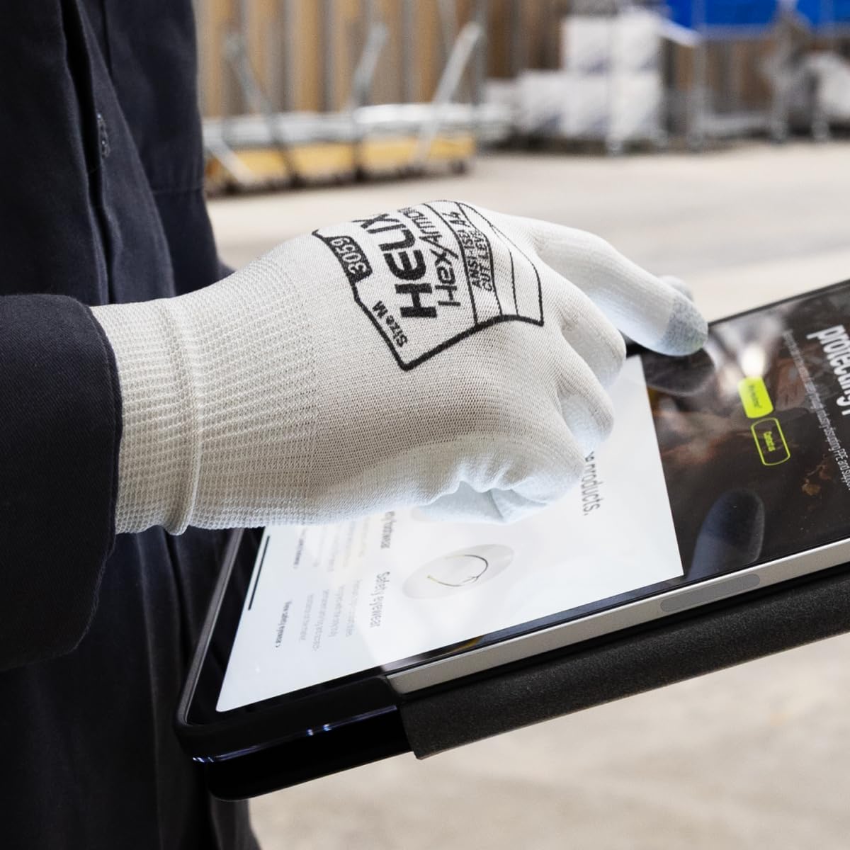 General-Purpose | Abrasion and Cut-Resistant | Breathable | Safety Work Gloves | Helix Series