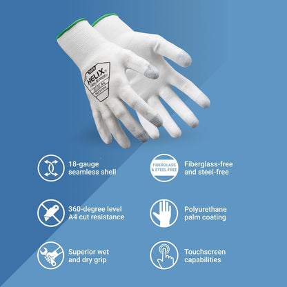 General-Purpose | Abrasion and Cut-Resistant | Breathable | Safety Work Gloves | Helix Series