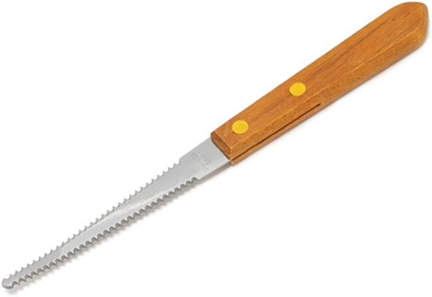 1 Stainless Steel Grapefruit Knife 3.75" Serated Edge Blade Dessert Cirtus Fruit